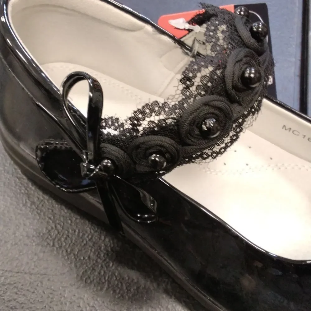 Black Patent Leather Mary Jane Shoes